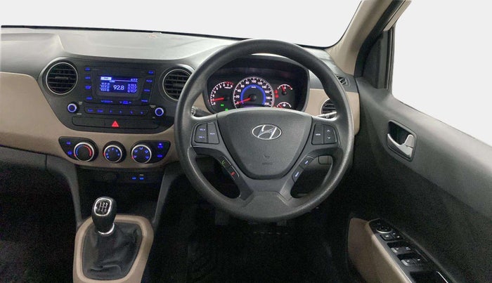 2016 Hyundai Grand i10 SPORTZ 1.2 KAPPA VTVT, Petrol, Manual, 18,789 km, Steering Wheel Close Up