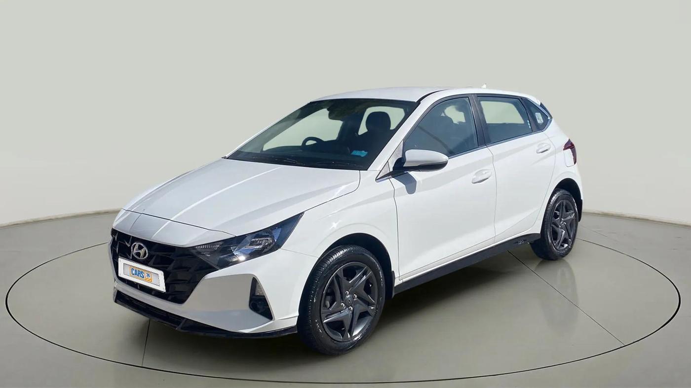 2023 Hyundai NEW I20 SPORTZ 1.2 IVT, Petrol, Automatic, 12,093 km, Left Front Diagonal