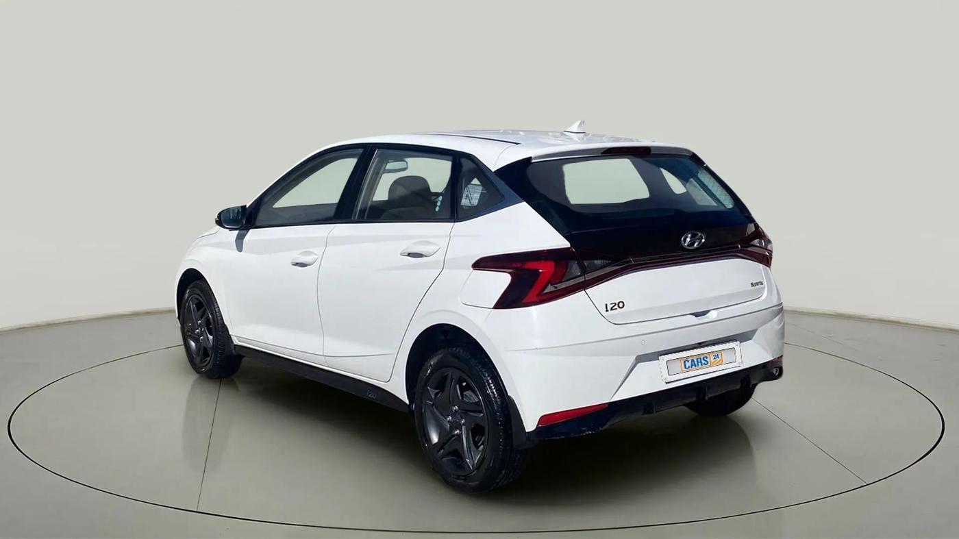 2023 Hyundai NEW I20 SPORTZ 1.2 IVT, Petrol, Automatic, 12,093 km, Left Back Diagonal