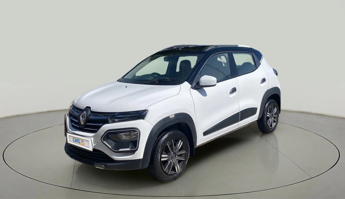 2022 Renault Kwid CLIMBER 1.0 AMT (O) DUAL TONE, Petrol, Automatic, 24,908 km, Left Front Diagonal