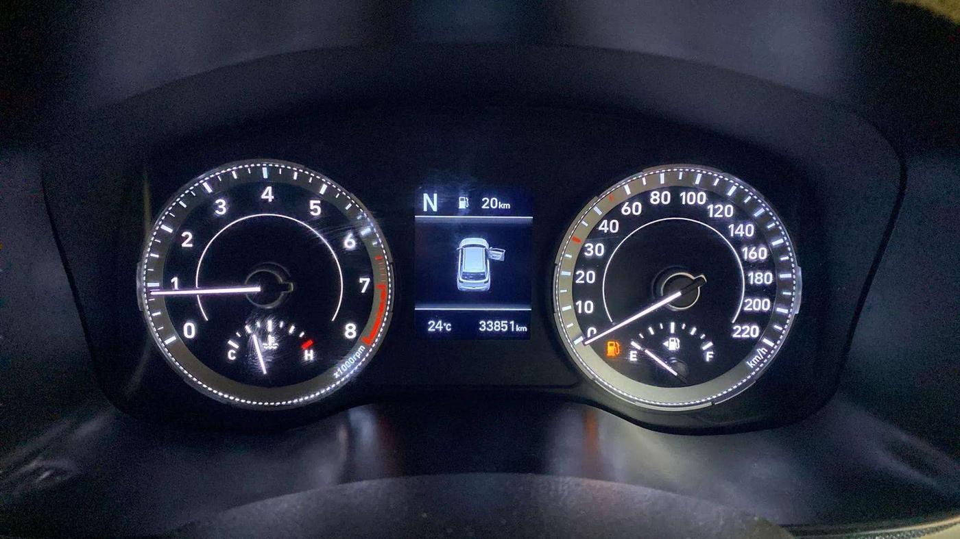 2021 Hyundai VENUE SX 1.0 TURBO IMT, Petrol, Manual, 33,851 km, Odometer Image