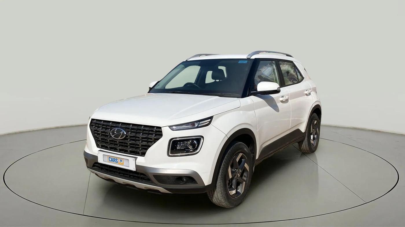 2021 Hyundai VENUE SX 1.0 TURBO IMT, Petrol, Manual, 33,851 km, Left Front Diagonal