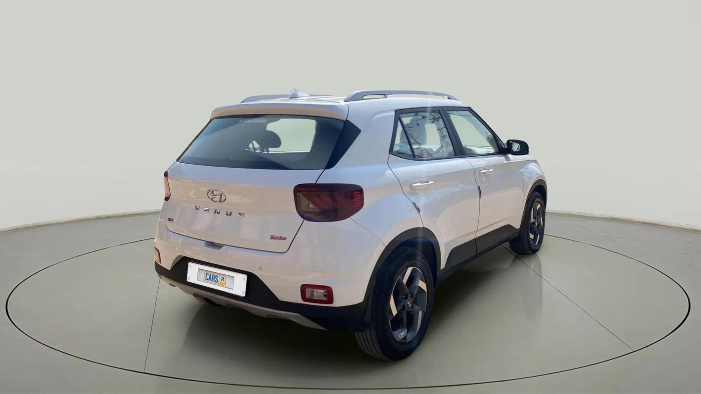 2021 Hyundai VENUE SX 1.0 TURBO IMT, Petrol, Manual, 33,851 km, Right Back Diagonal