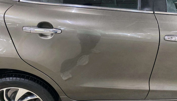 2019 Toyota Glanza V, Petrol, Manual, 27,015 km, Right rear door - Slightly dented