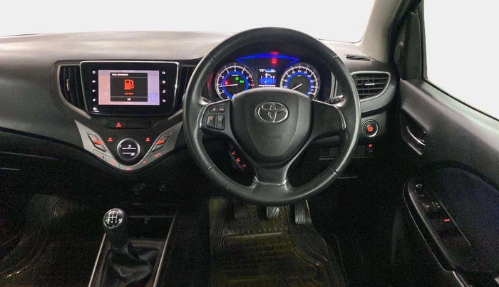 2019 Toyota Glanza V, Petrol, Manual, 27,015 km, Steering Wheel Close Up