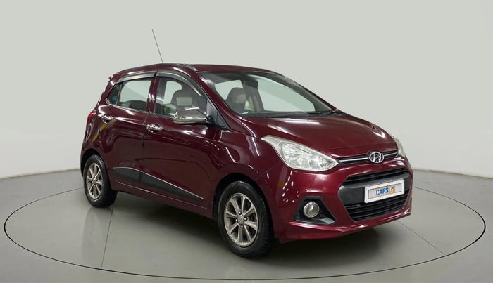 2016 Hyundai Grand i10 ASTA AT 1.2 KAPPA VTVT, Petrol, Automatic, 71,753 km, Right Front Diagonal