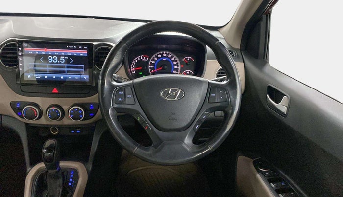 2016 Hyundai Grand i10 ASTA AT 1.2 KAPPA VTVT, Petrol, Automatic, 71,753 km, Steering Wheel Close Up