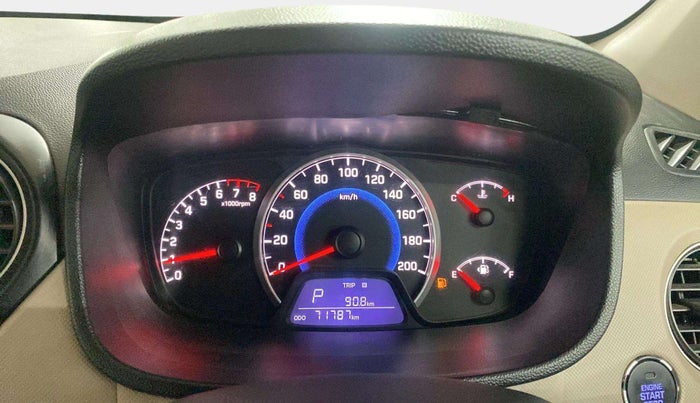 2016 Hyundai Grand i10 ASTA AT 1.2 KAPPA VTVT, Petrol, Automatic, 71,753 km, Odometer Image