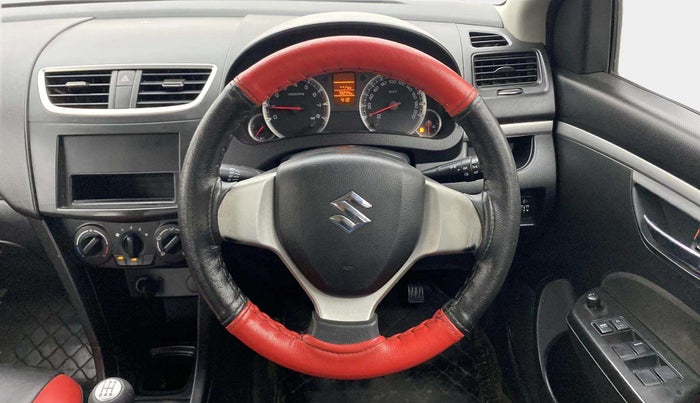 2013 Maruti Swift VXI, Petrol, Manual, 70,279 km, Steering Wheel Close Up