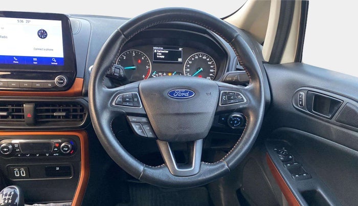 2020 Ford Ecosport TITANIUM 1.5L SPORTS(SUNROOF) DIESEL, Diesel, Manual, 54,517 km, Steering Wheel Close Up