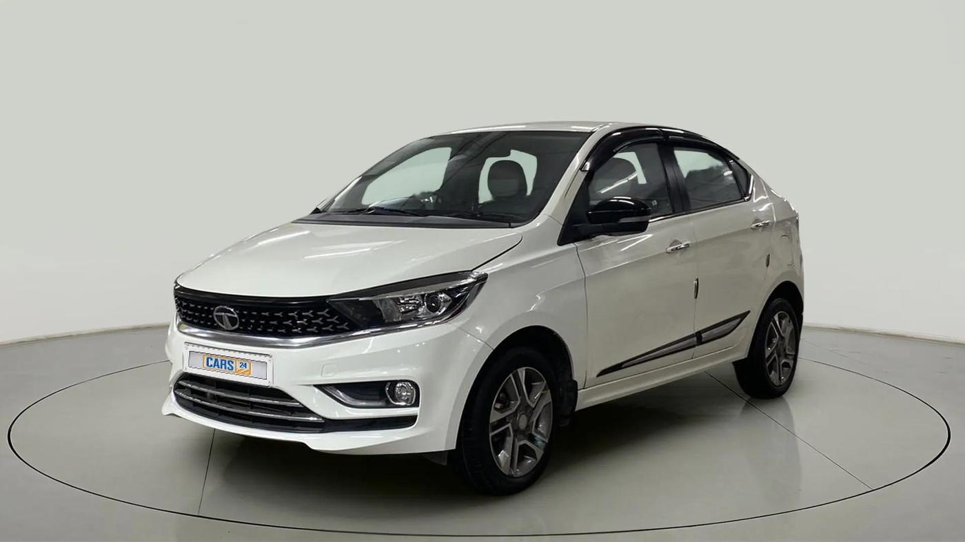 2023 Tata TIGOR XZ PLUS PETROL, Petrol, Manual, 22,160 km, Left Front Diagonal