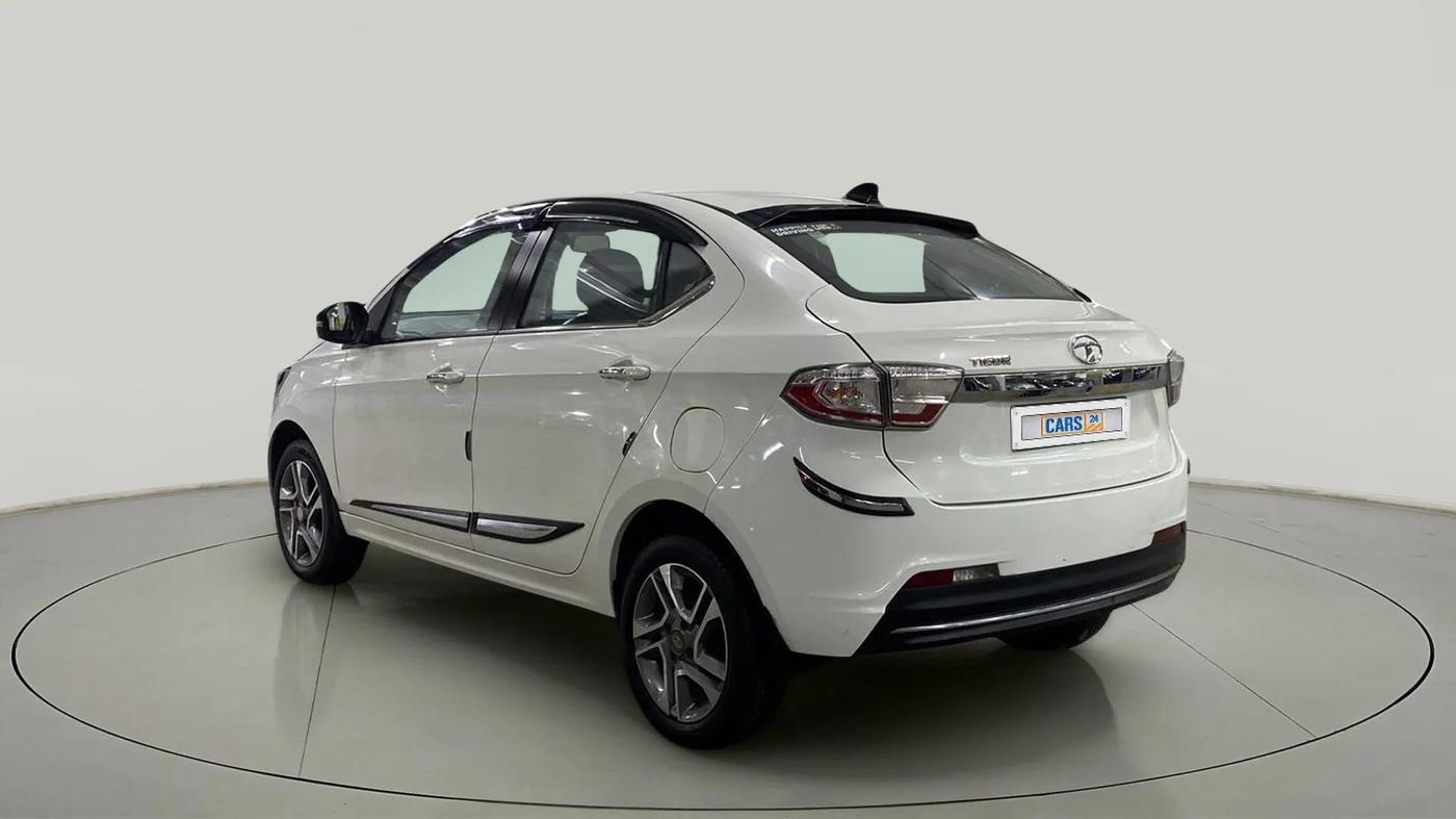 2023 Tata TIGOR XZ PLUS PETROL, Petrol, Manual, 22,160 km, Left Back Diagonal