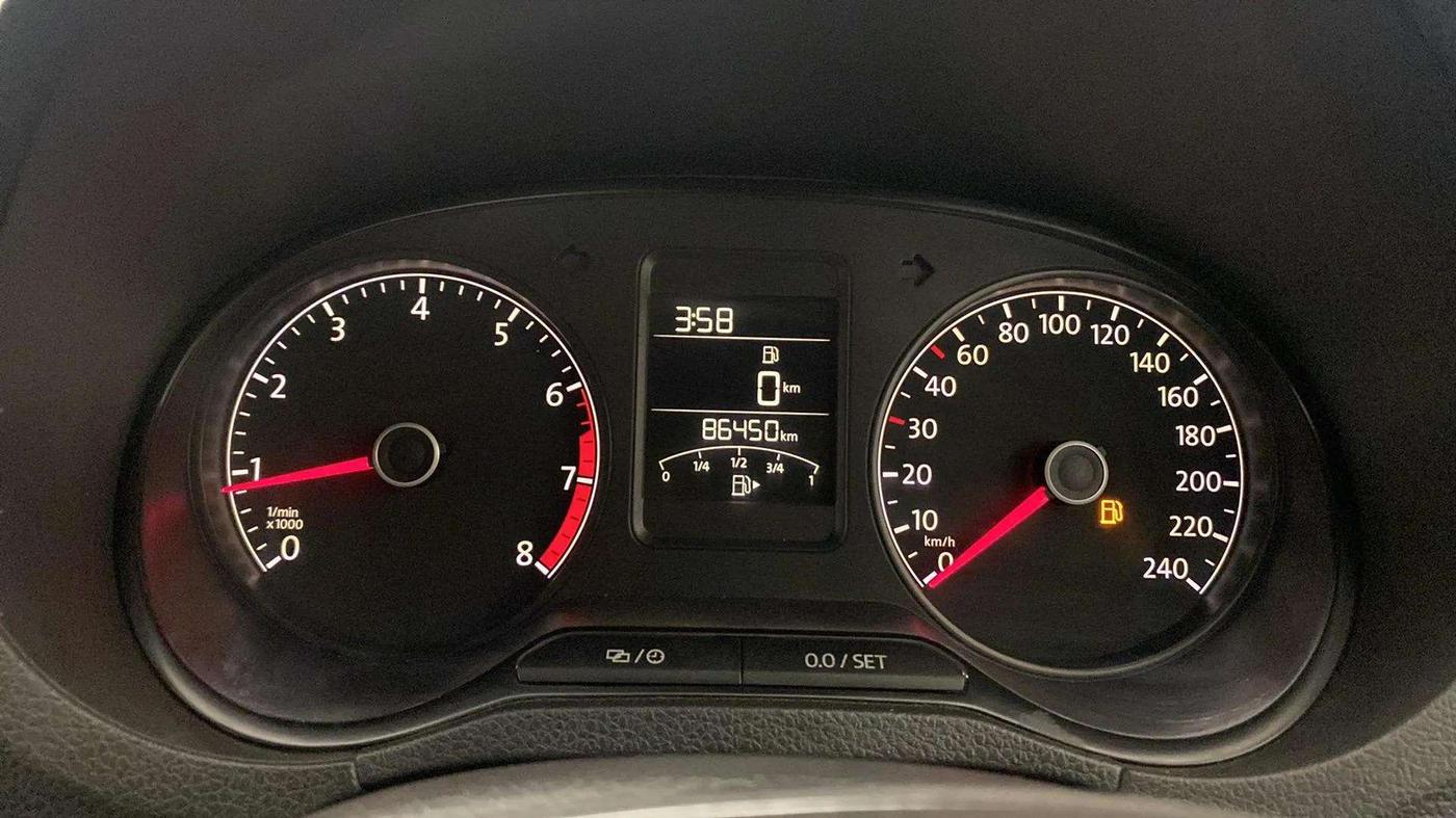 2016 Volkswagen Ameo HIGHLINE1.2L, Petrol, Manual, 86,560 km, Odometer Image