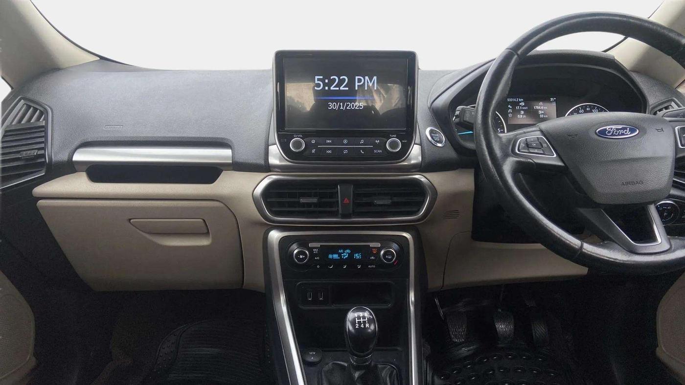 2020 Ford Ecosport TITANIUM 1.5L DIESEL, Diesel, Manual, 53,355 km, Air Conditioner