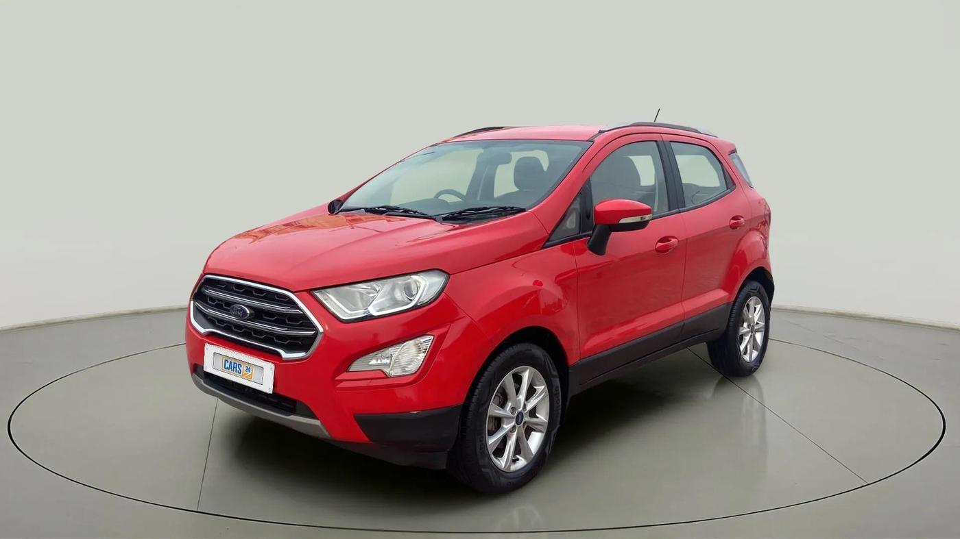 2020 Ford Ecosport TITANIUM 1.5L DIESEL, Diesel, Manual, 53,355 km, Left Front Diagonal