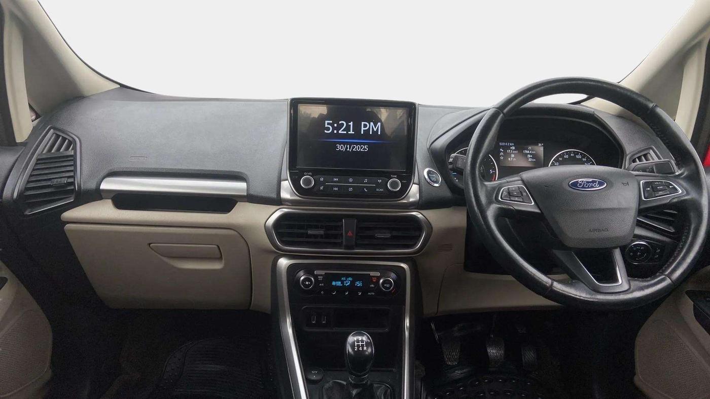 2020 Ford Ecosport TITANIUM 1.5L DIESEL, Diesel, Manual, 53,355 km, Dashboard