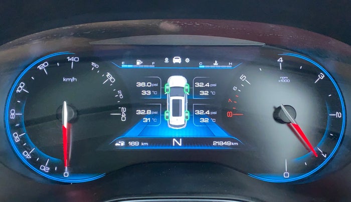 2021 MG HECTOR SHARP DCT PETROL, Petrol, Automatic, 21,972 km, Odometer Image
