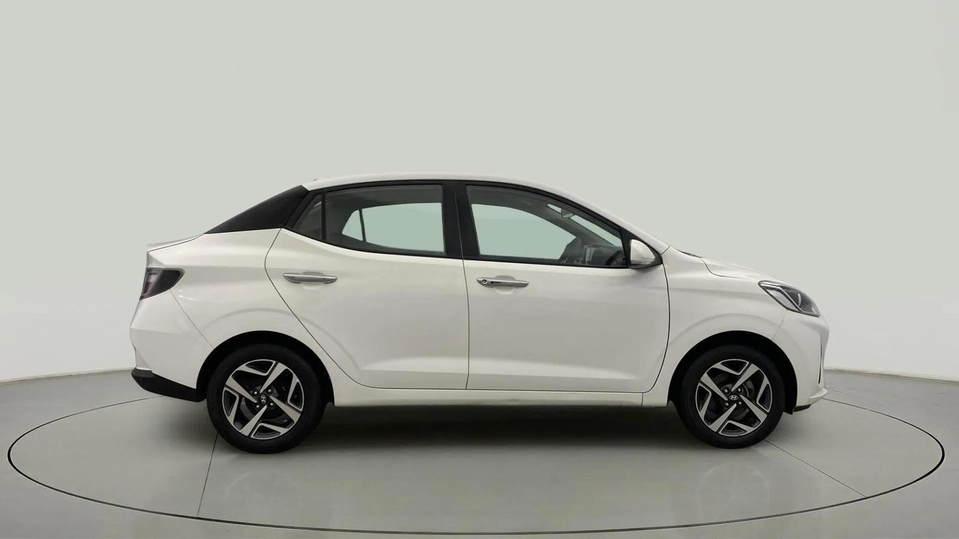 2020 Hyundai AURA SX 1.2 (O), Petrol, Manual, 49,392 km, Right Side View
