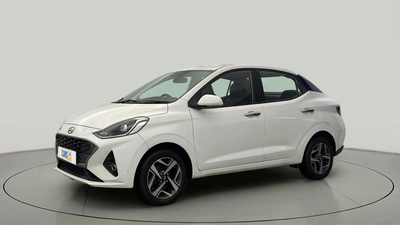 2020 Hyundai AURA SX 1.2 (O), Petrol, Manual, 49,392 km, Left Front Diagonal