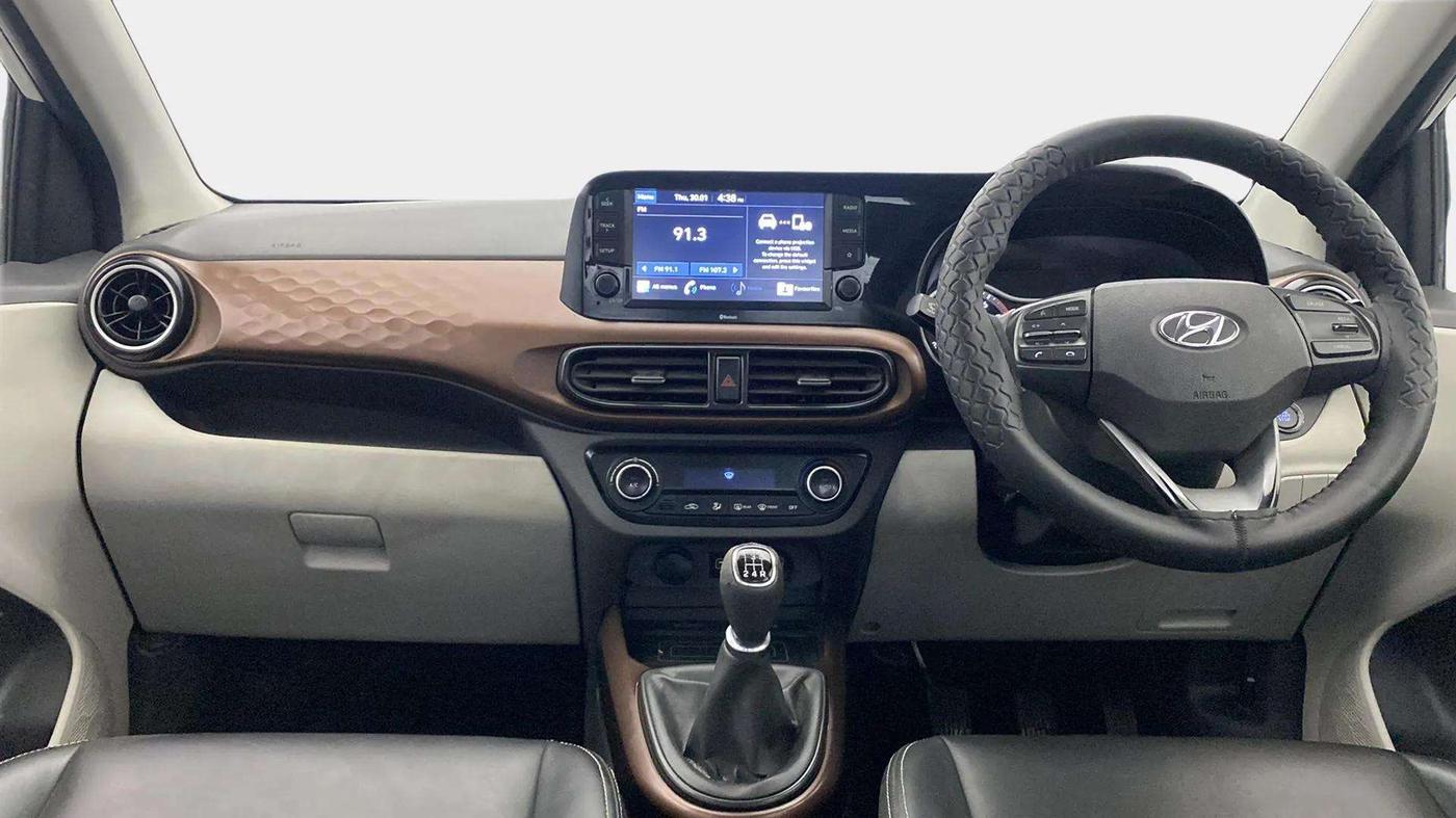 2020 Hyundai AURA SX 1.2 (O), Petrol, Manual, 49,392 km, Dashboard