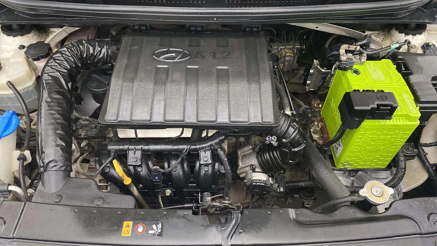 2020 Hyundai AURA SX 1.2 (O), Petrol, Manual, 49,392 km, Engine View