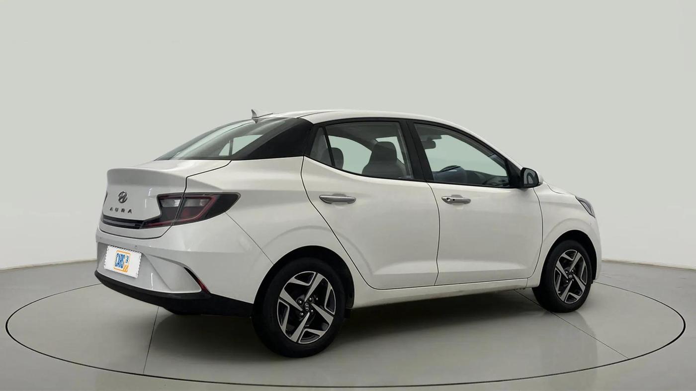 2020 Hyundai AURA SX 1.2 (O), Petrol, Manual, 49,392 km, Right Back Diagonal