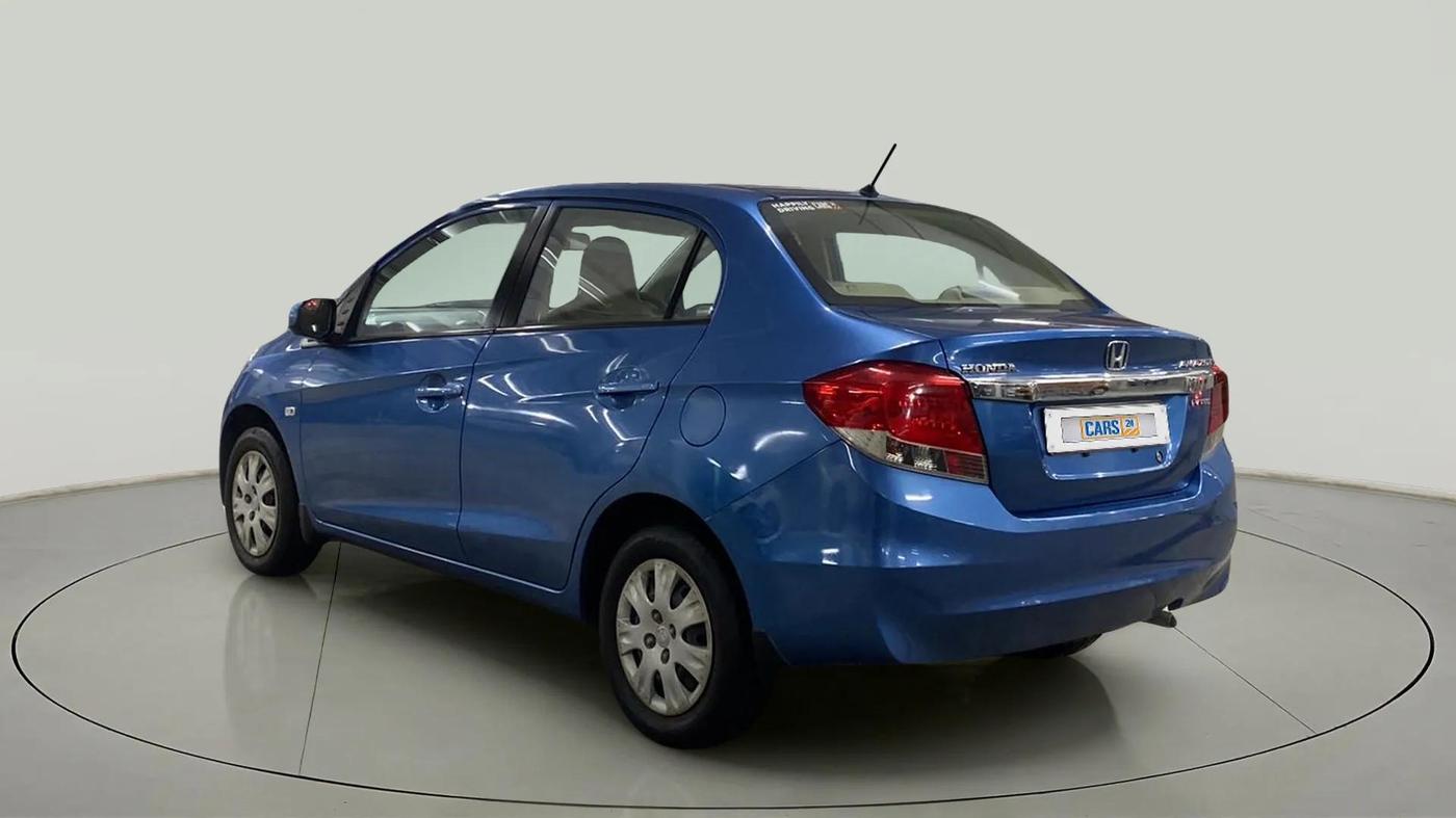 2013 Honda Amaze 1.2L I-VTEC S, Petrol, Manual, 5,099 km, Left Back Diagonal