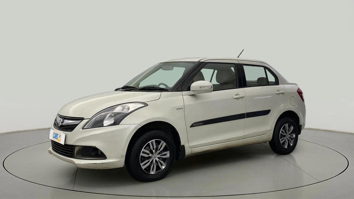 2015 Maruti Swift Dzire VXI, Petrol, Manual, 90,296 km, Left Front Diagonal