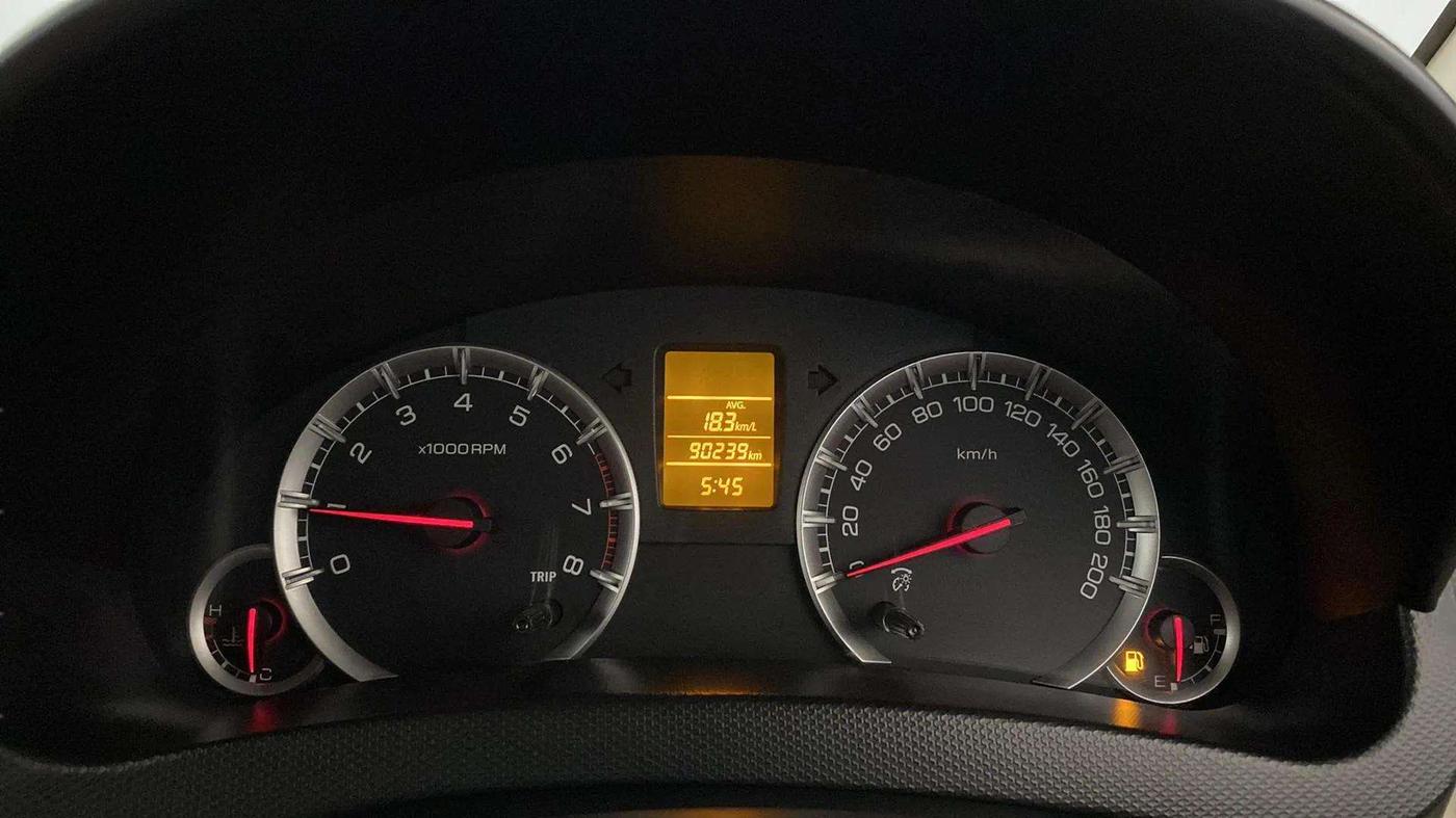 2015 Maruti Swift Dzire VXI, Petrol, Manual, 90,296 km, Odometer Image