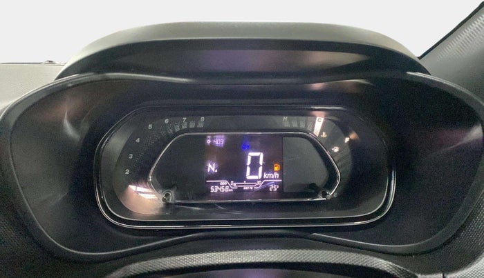2021 Tata NEXON XZA PLUS PETROL DARK EDITION, Petrol, Automatic, 53,506 km, Odometer Image