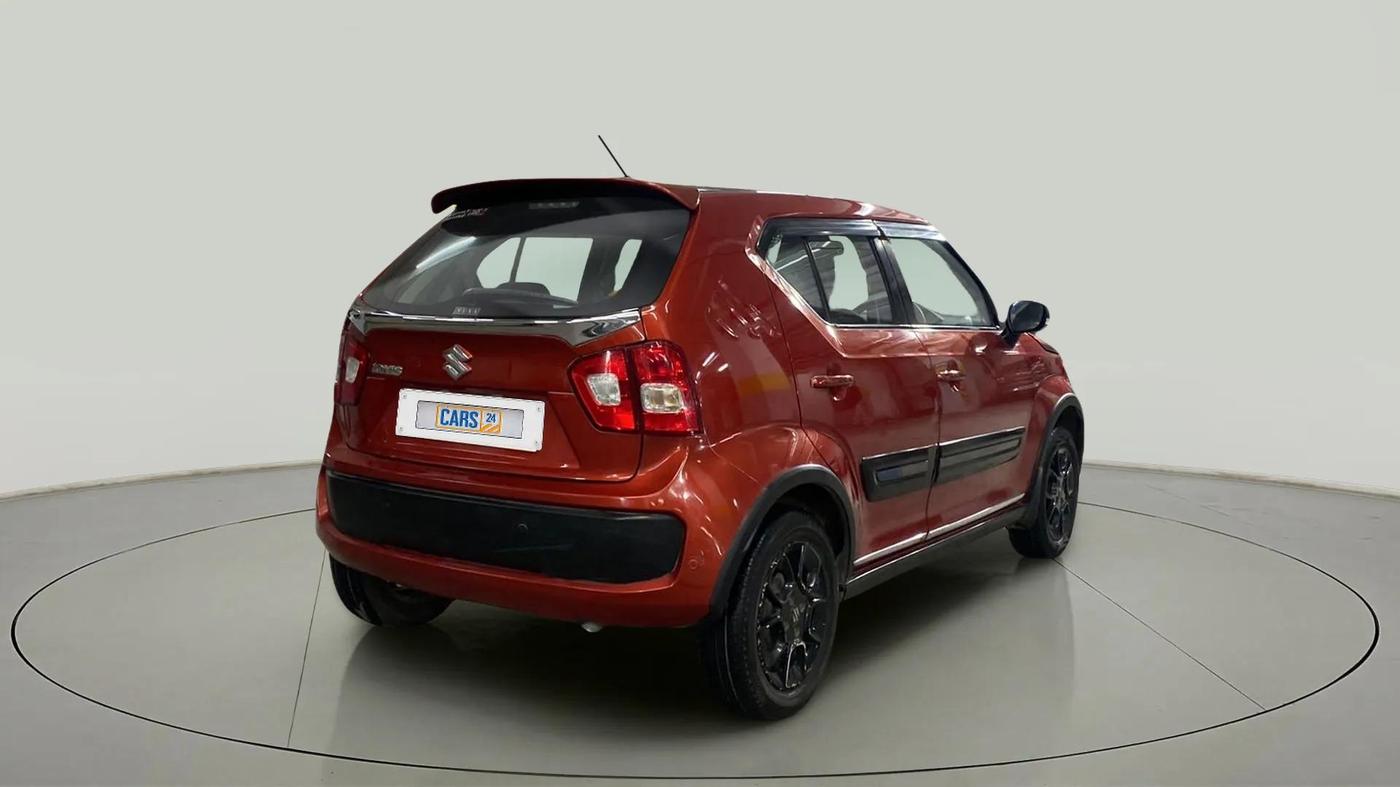 2018 Maruti IGNIS ALPHA 1.2 DUAL TONE, Petrol, Manual, 49,472 km, Right Back Diagonal