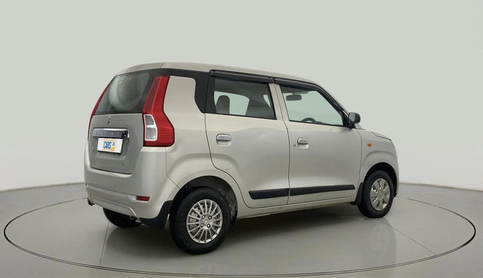 2019 Maruti New Wagon-R LXI CNG 1.0, CNG, Manual, 28,752 km, Left Back Diagonal