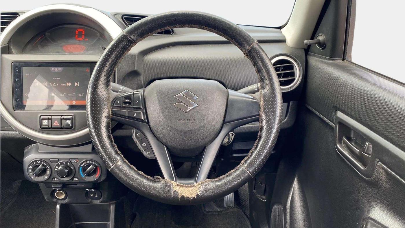 2021 Maruti S PRESSO VXI PLUS AMT, Petrol, Automatic, 62,537 km, Steering Wheel Close Up