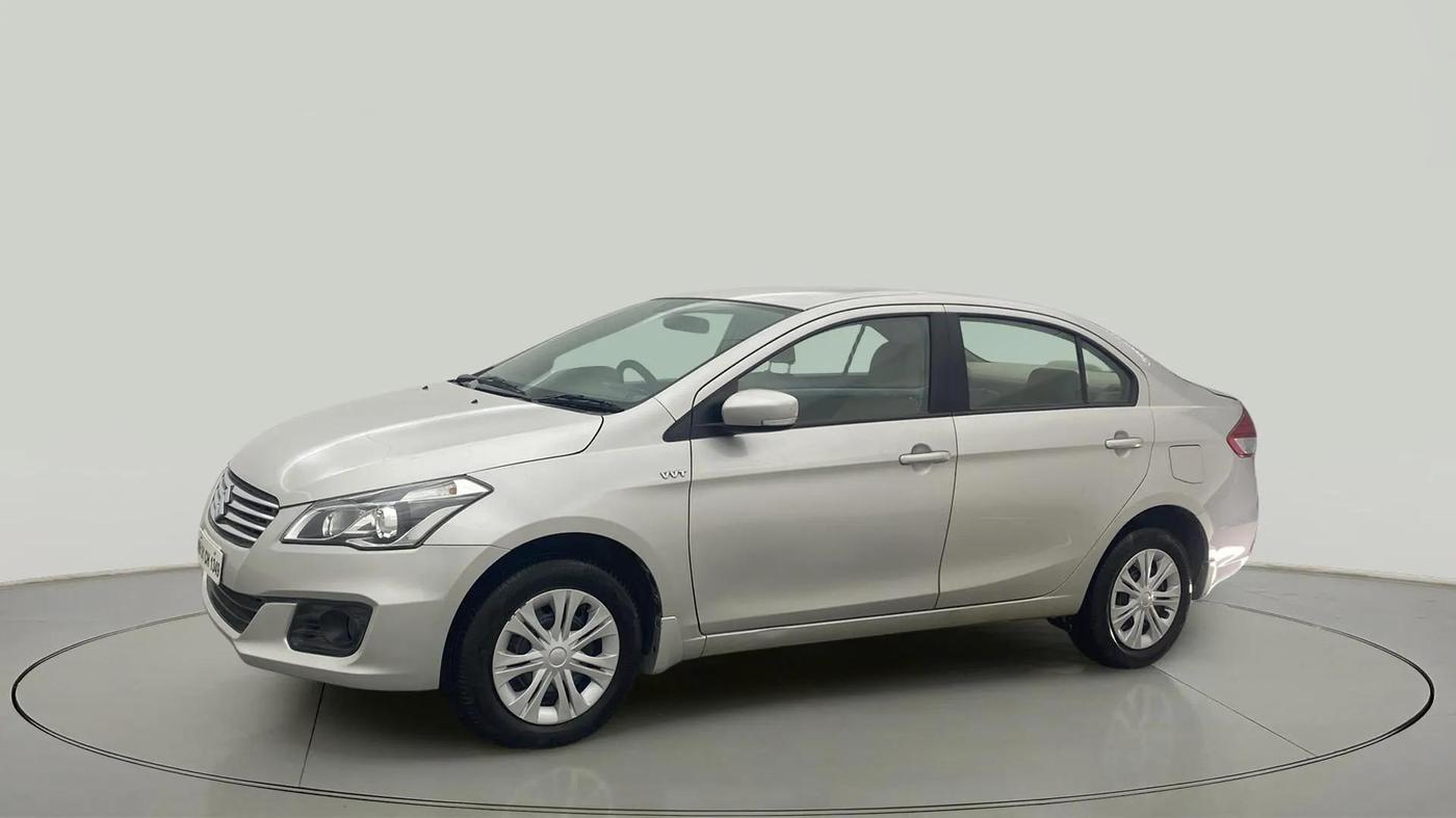 2016 Maruti Ciaz VXI+, Petrol, Manual, 52,036 km, Left Front Diagonal
