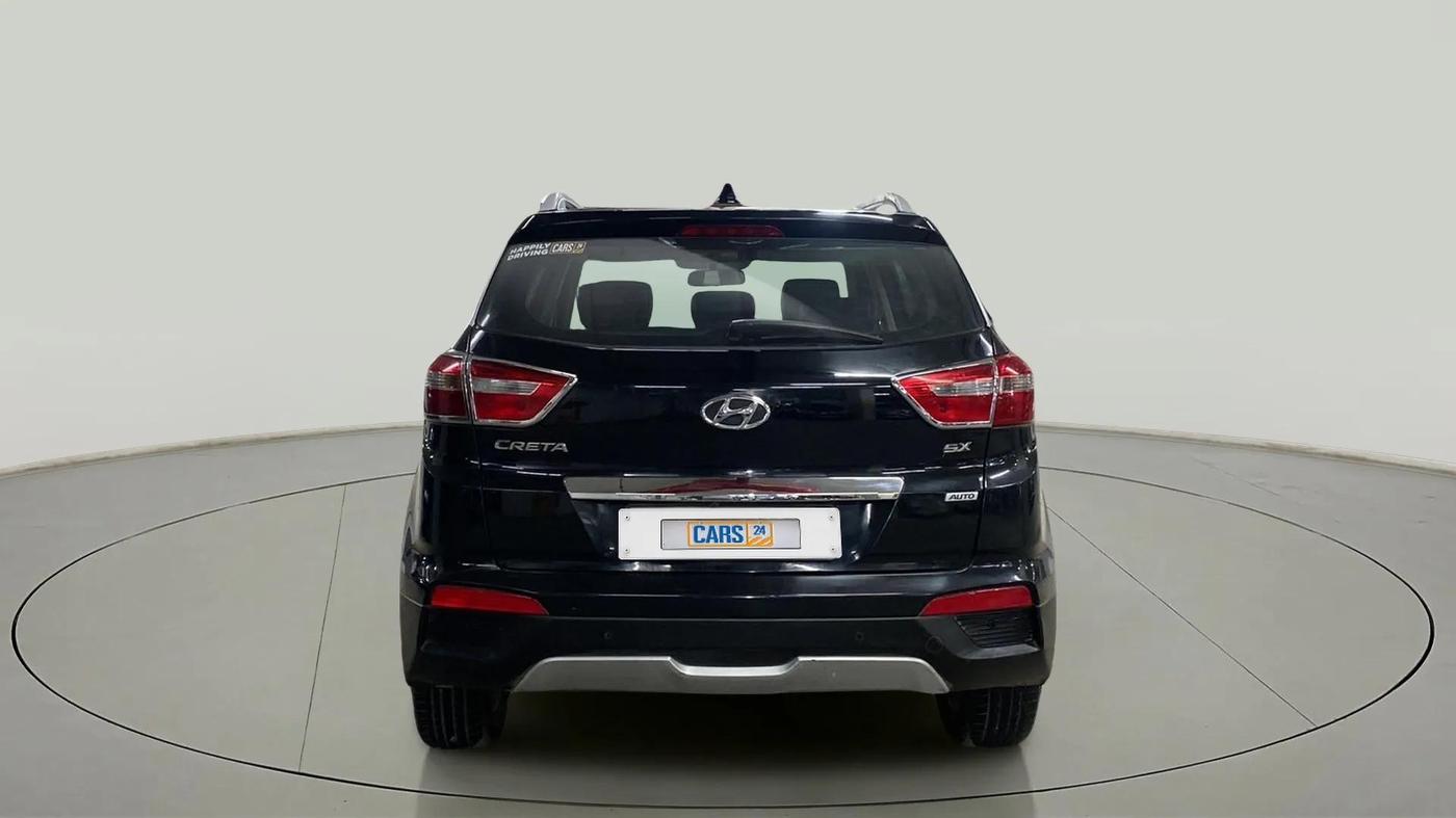 2017 Hyundai Creta SX PLUS AT 1.6 PETROL, Petrol, Automatic, 62,979 km, Back/Rear