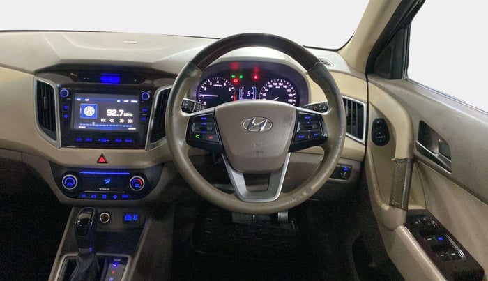 2017 Hyundai Creta SX PLUS AT 1.6 PETROL, Petrol, Automatic, 62,979 km, Steering Wheel Close Up