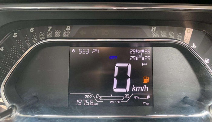 2022 Tata NEXON XZ PLUS (HS) PETROL, Petrol, Manual, 19,834 km, Odometer Image