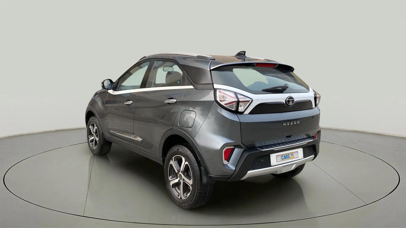 2022 Tata NEXON XZ PLUS (HS) PETROL, Petrol, Manual, 19,960 km, Left Back Diagonal
