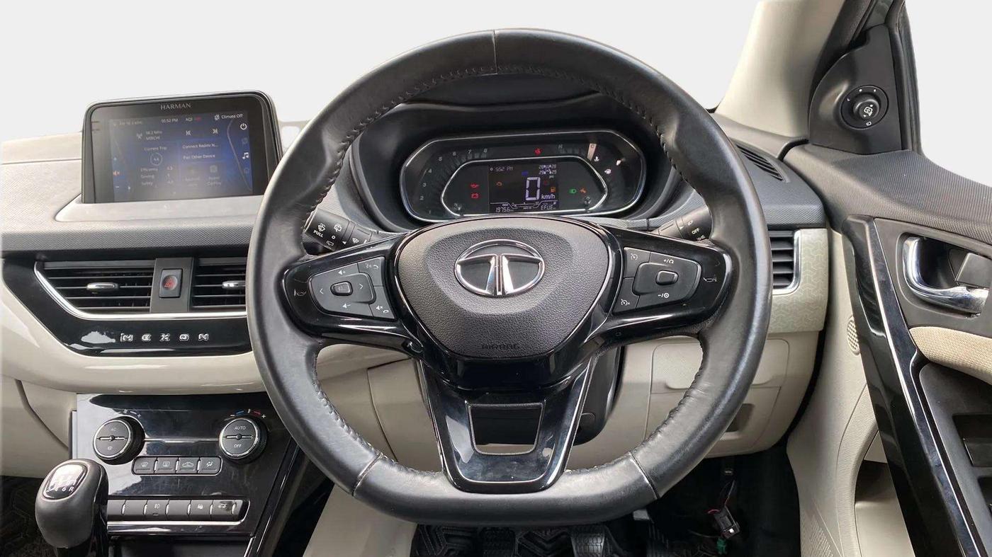 2022 Tata NEXON XZ PLUS (HS) PETROL, Petrol, Manual, 19,960 km, Steering Wheel Close Up
