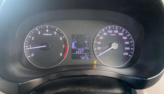 2019 Hyundai Creta E PLUS 1.6 PETROL, Petrol, Manual, 73,676 km, Odometer Image