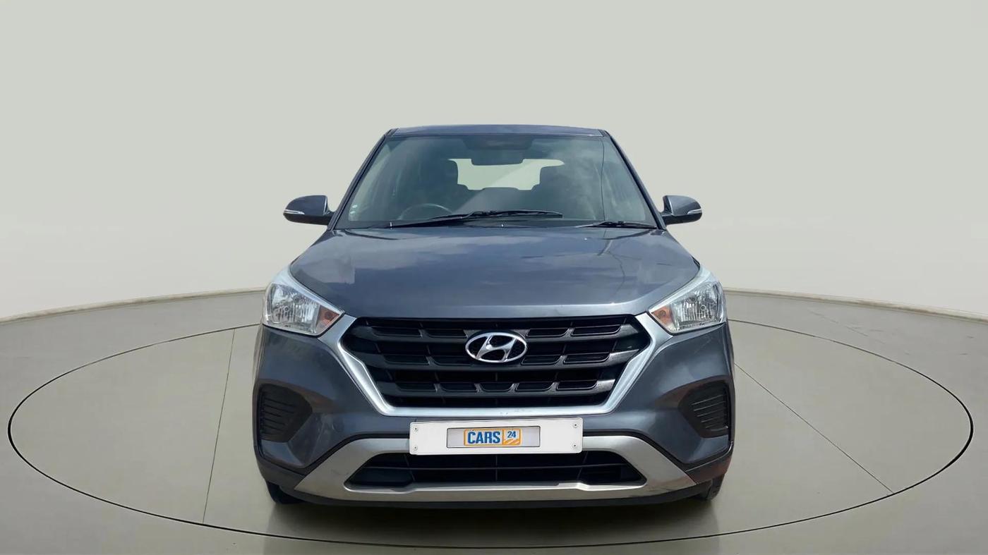 2019 Hyundai Creta E PLUS 1.6 PETROL, Petrol, Manual, 73,850 km, Front