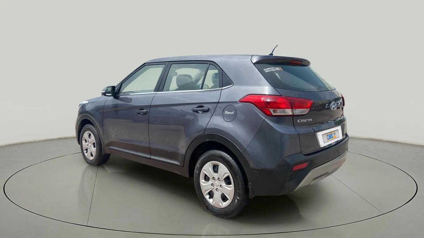 2019 Hyundai Creta E PLUS 1.6 PETROL, Petrol, Manual, 73,850 km, Left Back Diagonal