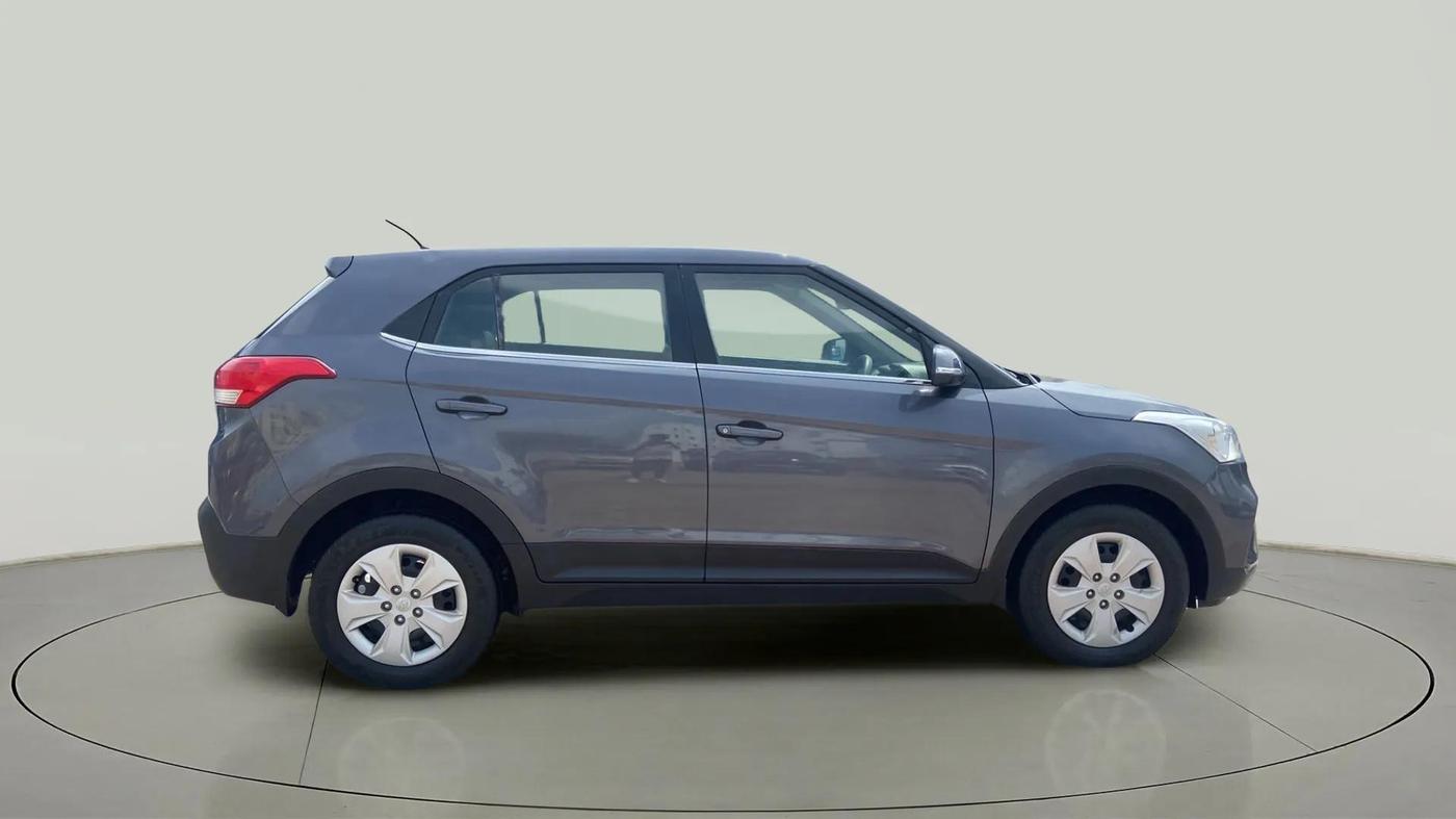 2019 Hyundai Creta E PLUS 1.6 PETROL, Petrol, Manual, 73,850 km, Right Side View