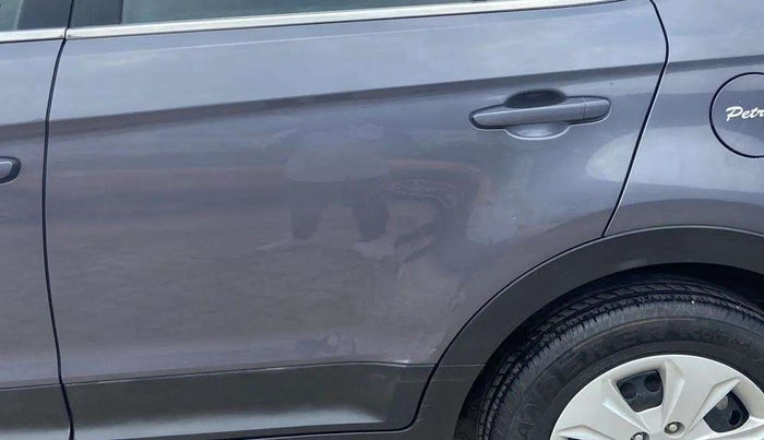 2019 Hyundai Creta E PLUS 1.6 PETROL, Petrol, Manual, 73,676 km, Rear left door - Slightly dented