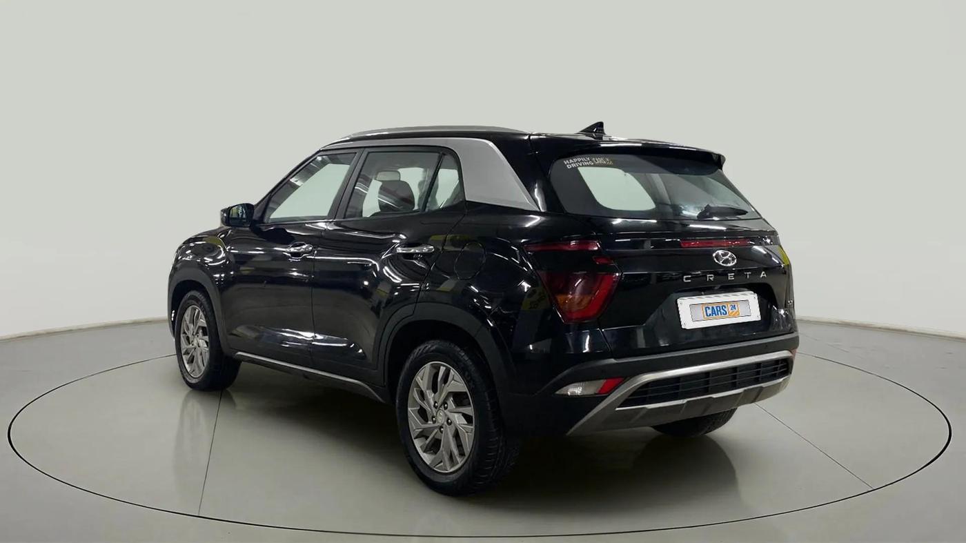 2020 Hyundai Creta SX IVT 1.5 PETROL, Petrol, Automatic, 23,158 km, Left Back Diagonal