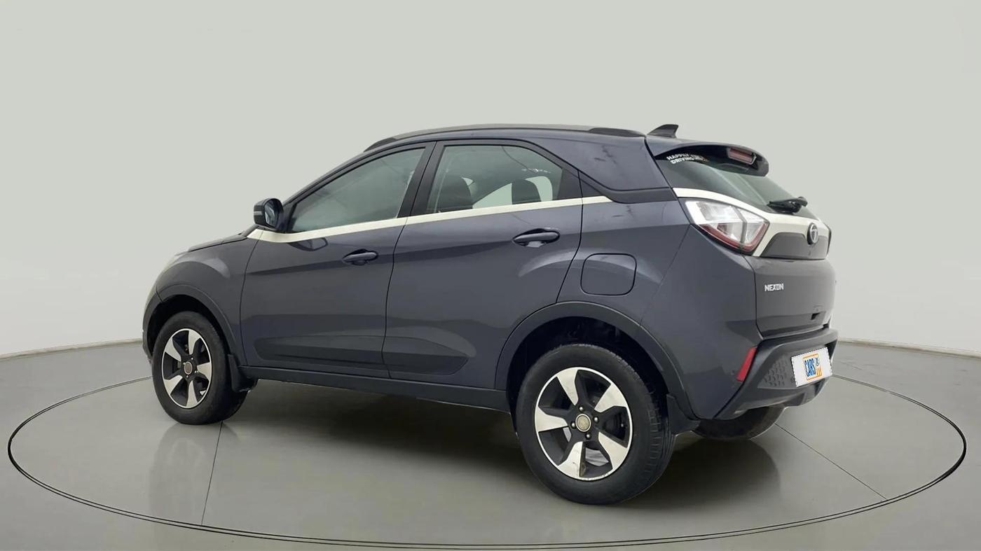 2019 Tata NEXON XZA PLUS PETROL, Petrol, Automatic, 30,062 km, Left Back Diagonal