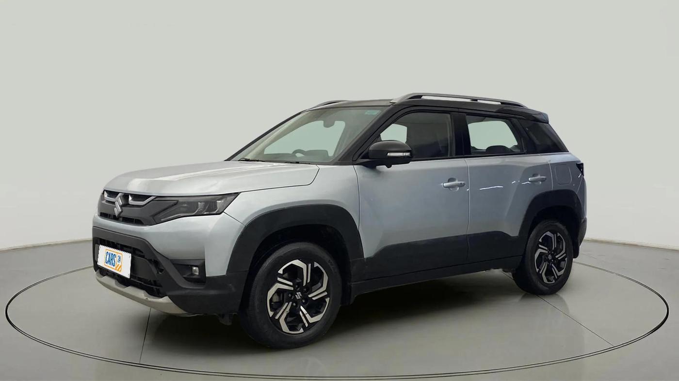 2022 Maruti BREZZA ZXI + SMART HYBRID DUAL TONE, Petrol, Manual, 42,409 km, Left Front Diagonal