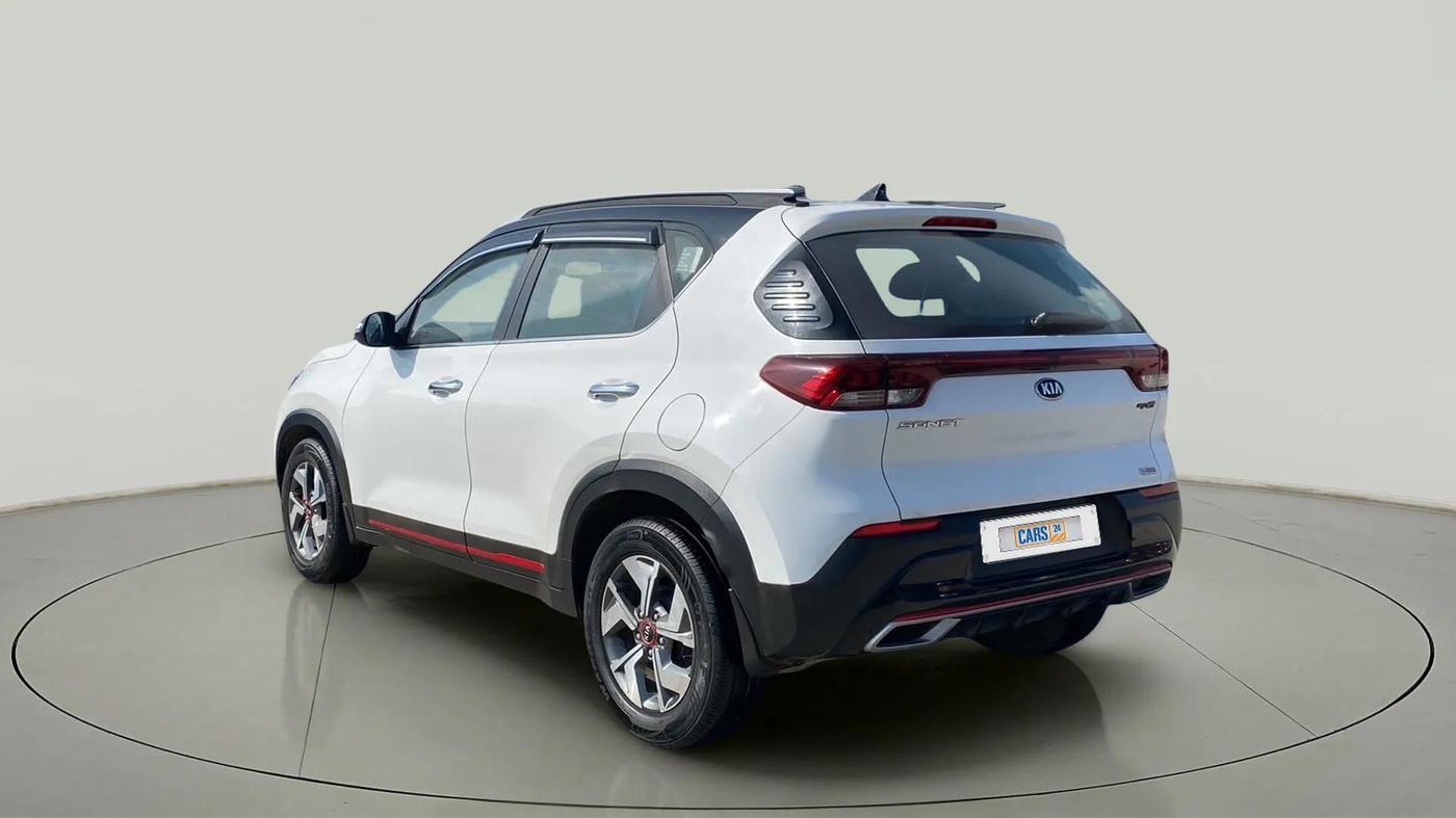 2020 KIA SONET GTX PLUS 1.0 DCT, Petrol, Automatic, 65,910 km, Left Back Diagonal