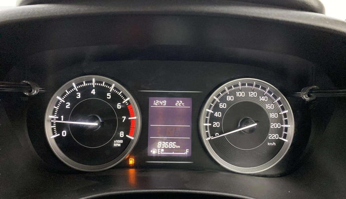 2022 Toyota Glanza S, Petrol, Manual, 83,753 km, Odometer Image