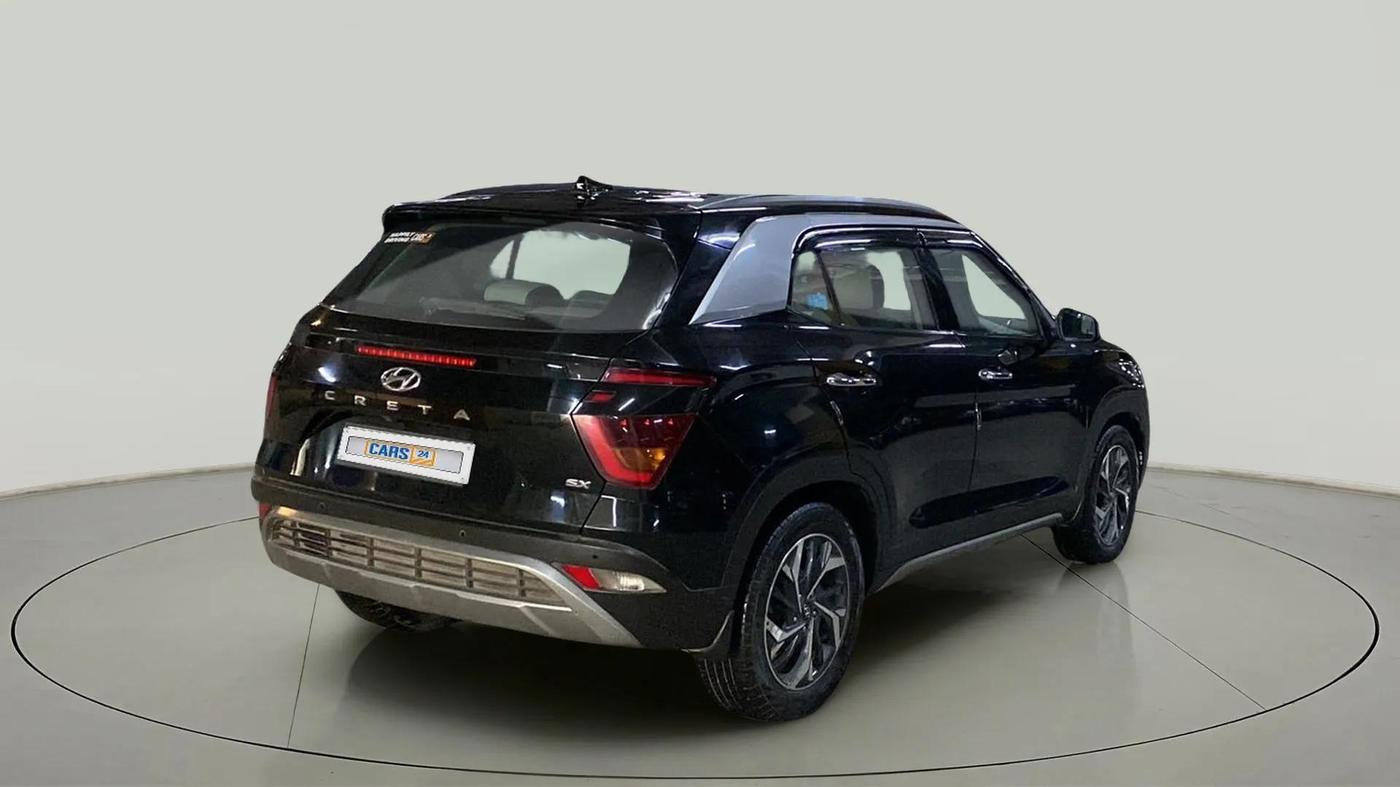 2022 Hyundai Creta SX (O) 1.5 DIESEL, Diesel, Manual, 64,378 km, Right Back Diagonal